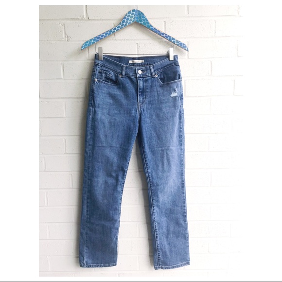 Levi's Denim - Levi's Classic Straight Leg Stretch Blue Jeans